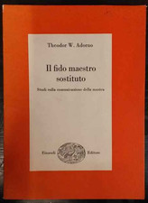 Il fido maestro sostituito –