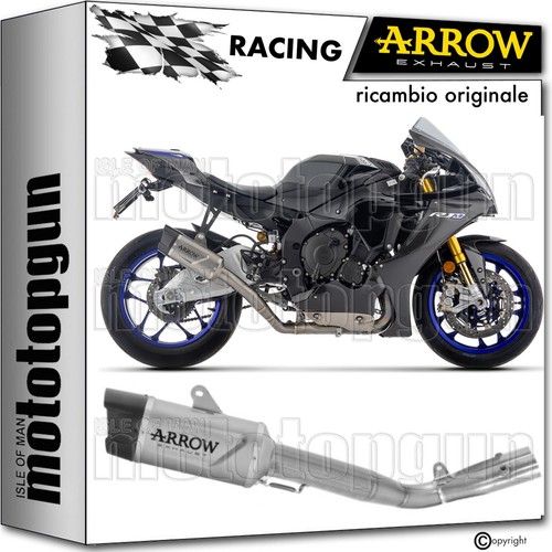 Scarico race titanio arrow - race, r