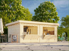 Chiosco legno lenna - legno, m.lenna
