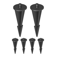 6x picchetto da giardino per