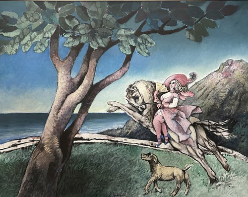 Emanuele pandolfini olio su - pandolfini,
