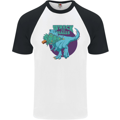 Rex ruining christmas wreck - t-rex,