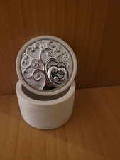 Porta gioielli Argento Albero della Vita con Sacra Famiglia