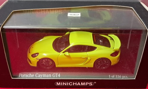 Minichamps porsche cayman gt4 - minichamps,