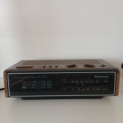 Panasonic sveglia radio retrò - panasonic,