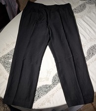 Pantaloni classici da Uomo Brioni Seta e Lana Taglia 50 modello Cortina Taglia L