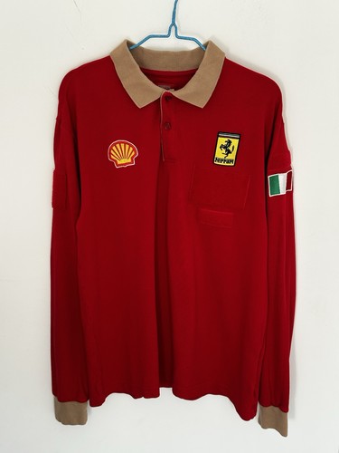 Polo maglia ferrari shell - ferrari,