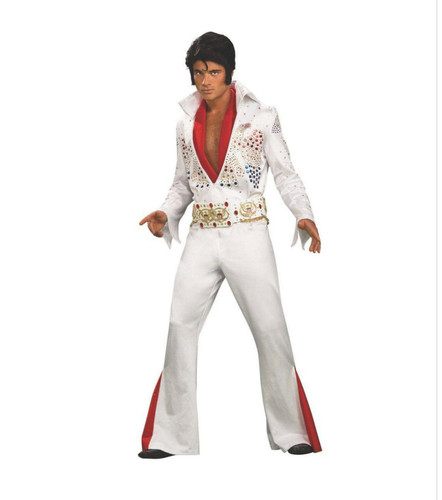 Costume tuta bianca uomo - , elvis
