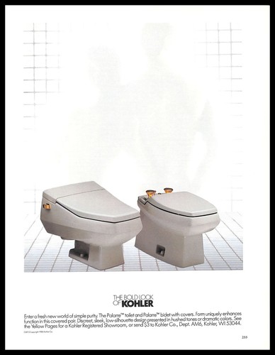 Bidet kohler palarre 1986 - kohler,