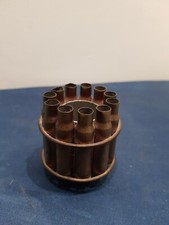 Vaso Portapenne Arte Di Trincea WW1 WW2 No Elmetto Cappello Medaglia Mostrina