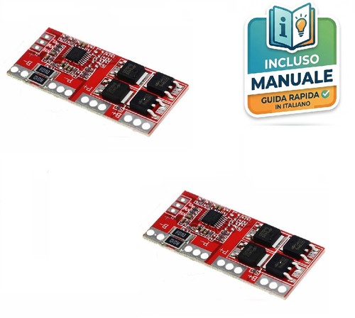 Bms 30a circuito - bms, 4s