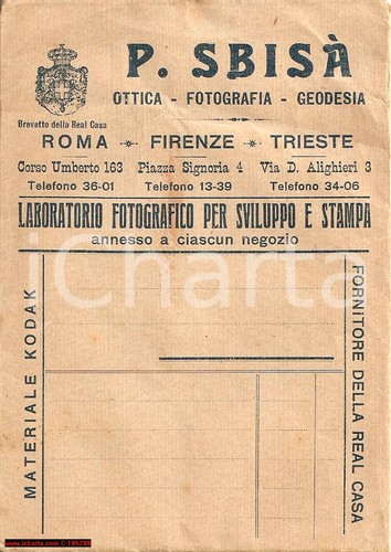 1910 circa pietro - pietro, sbisa'