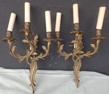 2 Pezzi Applique In Bronzo