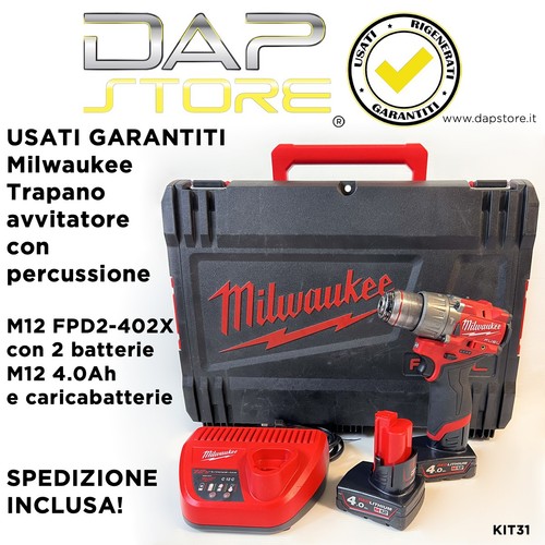 Usati garantiti milwaukee - -,