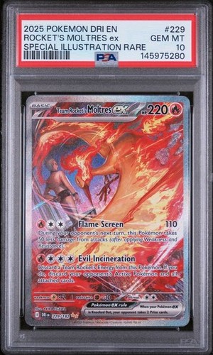 Psa team rocket - 10, moltres