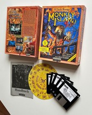 Monkey Island 2: LeChuck's Revenge • lucasarts 1993, PC DOS, Big Box, Disco VGA