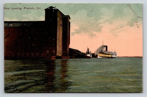 1903 prescott ontario - prescott, barca