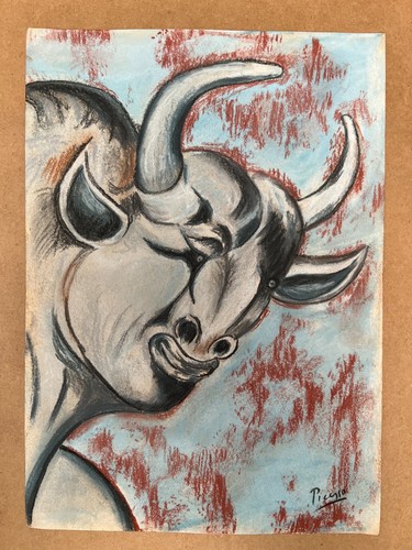 Pablo picasso disegno carta - picasso, su