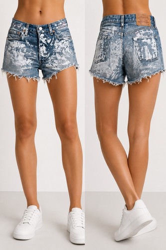 Pantaloncini levis denim donna - pantaloncini,