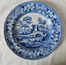 SPODE PIATTO INGLESE BLU E