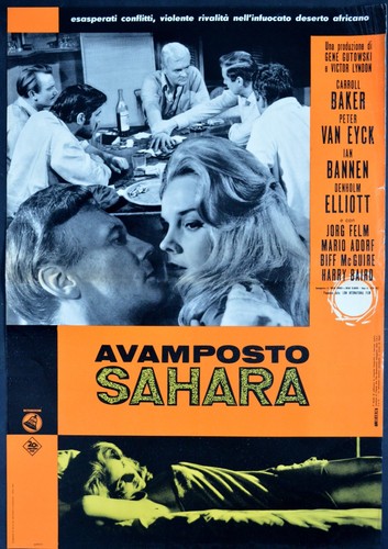 Fotobusta avamposto sahara - fotobusta,