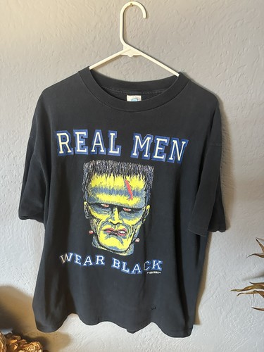 Shirt nera vintage anni 90 - vintage,