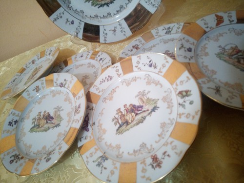 Servizio torta vintage - servizio,