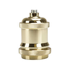 Portalampada E27 Vintage Edison Lampada Base Ottone EC428