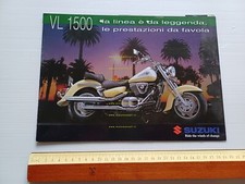 Suzuki VL 1500 Intruder 2001 depliant originale italiano