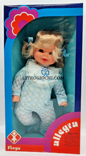 BAMBOLA FURGA ALLEGRA BIONDA VINTAGE '70 NEW IN BOX DOLL MUNECA PUPPE POUPEE