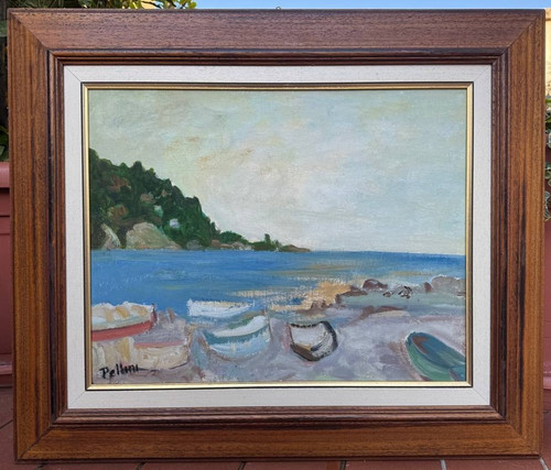Dipinto olio tela lina - dipinto,