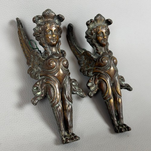 Antica coppia fregi - fregi, bronzo