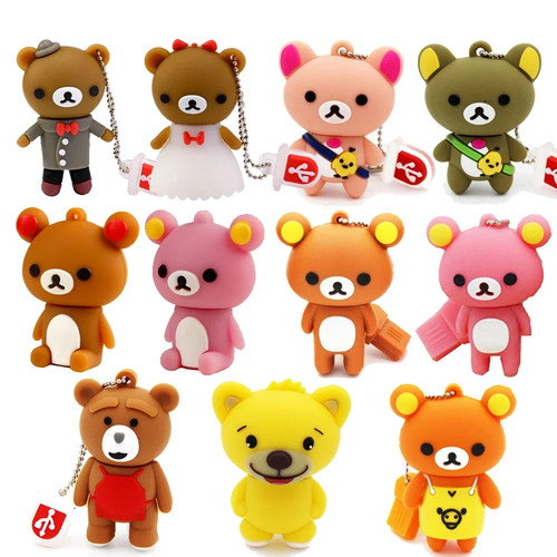 Cute bear usb flash - usb, drive