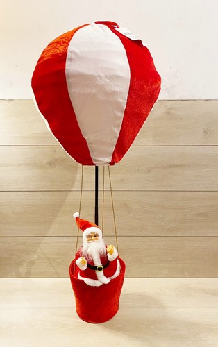 Babbo natale con mongolfiera - babbo,