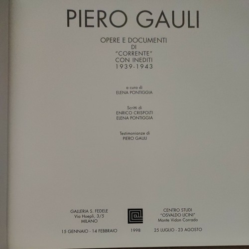 Piero gauli opere e - piero,