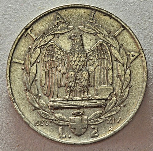 Lire fascist eagle - 2, xiv