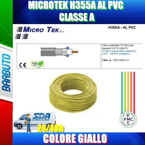 Cavo coassiale tv 5mm - 1,