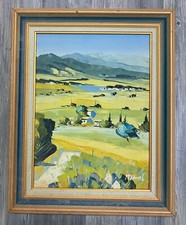 Quadro dipinto su tela con cornice in legno 41x51x3 cm quadri arredamento arredo