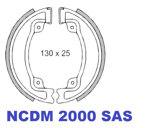 Ganasce freno rms 225120400 - ganasce,