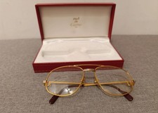 Occhiali dorati vintage con
