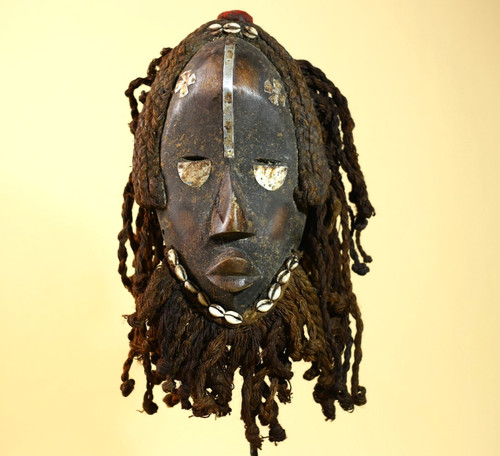 Maschera africana legno - maschera,