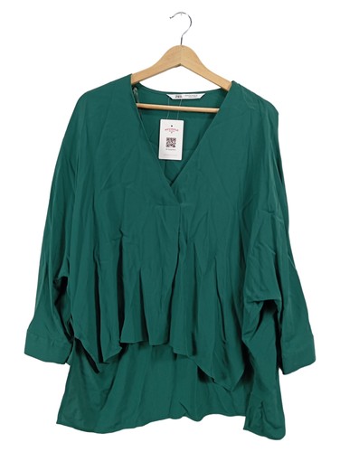 Zara camicetta donna - donna, verde