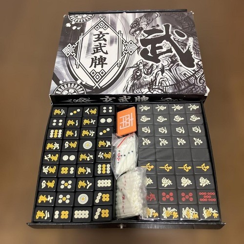 Genbu mahjong set - set, di