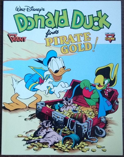 Paperino trova pirata oro - pirata,