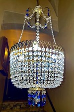 lampadario antico in stile