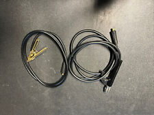 Kit Cavi Saldatura MMA elettrodo Massa 2M Pinza 3M Attacco 10mm Cavo Rame 25mm