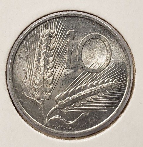 1952 italy lire - italy, 10