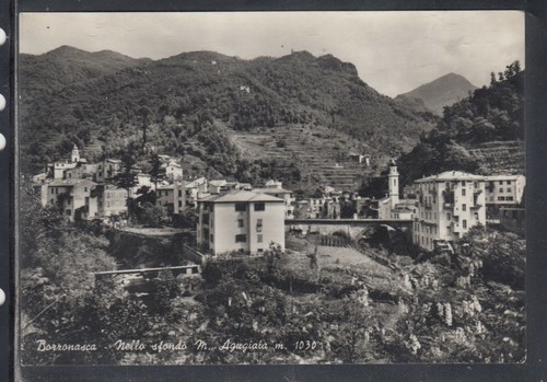 Cartolina borzonasca nello - borzonasca,