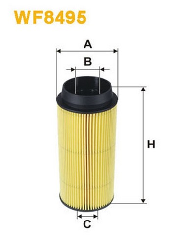 Wf8495 filtro carburante per - wf8495,
