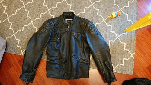 Giacca giubotto moto pelle - giacca/giubotto,
